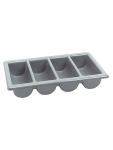Range-couverts - 1/1 GN - H 10 x 53 x 32,5 CM - - Gris - 850001 E850001 €6.10 Unités de distribution de couverts