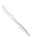 Couteau de table - 0,01 KG - 19 CM - Styrène-Acrylonitrile (San) - Blanc - WACA - 937153 E937153 €0.90 Couteaux de table