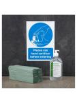 Essuie-tout - 12 pièces - Vert - 24,1 x 22,9 x 24 CM - Papier - Jantex - DL923 DL923 €42.99 Distributeur de papier
