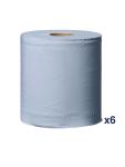Rouleau essuie-mains - 6 pièces - Bleu - Papier - Tork - CL129 CL129 €61.58 Distributeur de papier
