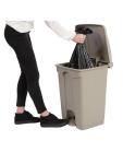 Poubelle à pédale - 45 Litres - H 60 x 40,5 x 39,5 CM - Polypropylène - Jantex - GH637 GH637 €91.95 Poubelles