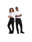 Tablier Argent - Unisexe - Taille Unique - Noir - H 30,5 x 45 CM - Polyester/Coton - Vêtements Blancs Chefs - A551 A551 €6.49 Tabliers et tabliers à bavette