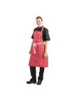 Tablier Halter - Unisexe - Rouge/Blanc - 71 x 97 CM - Polyester/Coton - Vêtement Blancs Chefs - A532 A532 €11.69 Tabliers et tabliers à bavette
