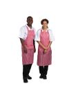 Tablier Imperméable - Unisexe - Taille Unique - Rouge/Blanc - 71,1 x 101,6 CM - Nylon - Vêtement Blancs Chefs - A581 A581 €9.99 Tabliers et tabliers à bavette