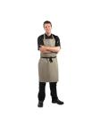 Tablier Halter - Unisexe - Vert Olive - 96,5 x 71,1 CM - Polyester/Coton - Vêtements de Chefs Blancs - B427 B427 €9.19 Tabliers et tabliers à bavette