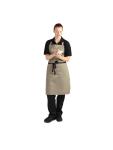 Tablier Halter - Unisexe - Vert Olive - 96,5 x 71,1 CM - Polyester/Coton - Vêtements de Chefs Blancs - B427 B427 €9.19 Tabliers et tabliers à bavette