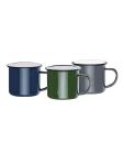 Mug - 35 CL - 6 pièces - Vert - Ø 9 x H 8 CM - Émail - Olympia - DC396 DC396 €16.69 Tasses et mugs