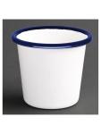 Saucière - 11,4 CL - 6 pièces - Bleu/Blanc - Ø 6,5 x H 6 CM - Émail - Olympia - DC383 DC383 €14.29 Bols et pots