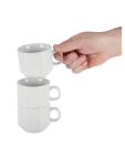 Tasse à thé - 20 CL - 12 pièces - H 6,9 x 10,65 x 8,15 CM - Porcelaine - Olympia - CB467 CB467 €36.72 Tasses et mugs