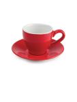 Tasse à expresso soucoupe - 12 pièces - Rouge - Ø 11,7 x H 2 CM - Grès - Olympia - GK085 GK085 €30.20 Tasses et mugs