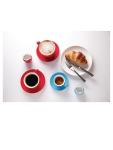 Tasse à expresso soucoupe - 12 pièces - Rouge - Ø 11,7 x H 2 CM - Grès - Olympia - GK085 GK085 €30.20 Tasses et mugs
