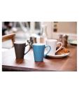 Soucoupe et tasse - Lot de 12 - Rouge - Ø 15,8 x H 2 cm - Grès - Olympia - GL047 GL047 €50.16 Tasses et mugs
