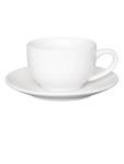 Soucoupe et tasse - Lot de 12 - Blanche - Ø 15,8 x H 2 cm - Grès - Olympia - GL048 GL048 €41.87 Tasses et mugs