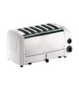 Grille-pain - 6 emplacements - Blanc - H 22 x 46 x 21 CM - 230 V - Dualit - E975 E975 €343.90 Tosti / grille-pain