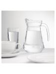 Carafes - 1 Litre - 6 pièces - Ø 9,9 x H 19,7 CM - Verre - Olympia - GF923 GF923 €24.99 Pichets pour buffets/bols