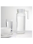 Carafes - 1 Litre - 6 pièces - Ø 7,6 x H 24,3 CM - Verre - Olympia - GF922 GF922 €25.49 Pichets pour buffets/bols