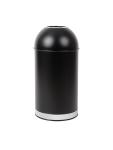 Poubelle - 40 Litres - Noir - Ø 36 x H 72 CM - Inox/Acier - Bolero - CW954 CW954 €72.74 Poubelles