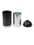 Poubelle - 40 Litres - Noir - Ø 36 x H 72 CM - Inox/Acier - Bolero - CW954 CW954 €72.74 Poubelles