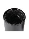 Poubelle - 40 Litres - Noir - Ø 36 x H 72 CM - Inox/Acier - Bolero - CW954 CW954 €72.74 Poubelles
