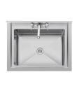 Evier - Extra Profond - 100 Litres - H 90 x 77 x 60 CM - Inox - Vogue - CE141 CE141 €326.80 Éviers en acier inoxydable