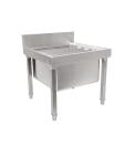 Spoelbak mop - H 55 x 50 x 50 CM - RVS - Vogue - GL281 GL281 €347.04 RVS wasbakken / spoelbakken