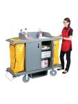 Chariot de ménage - 2 x 90 Litres - H 128,5 x 54 x 154 CM - Polypropylène - Jantex - DL012 DL012 €570.00 Chariots de transport