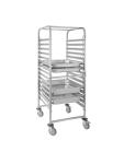 Regaalwagen - H 172 x 77 x 58,5 CM - Acier inoxydable - Vogue - GG499 GG499 €369.99 Chariots régaliens