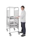 Regaalwagen - H 172 x 77 x 58,5 CM - Acier inoxydable - Vogue - GG499 GG499 €369.99 Chariots régaliens
