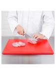 Snijplank - HDPE - Rood - H 2.5 x 45 x 30 CM - Hogedichtheidpolyethyleen - Hygiplas - J034 J034 €19.55 Houten snijplanken / presentatieplanken