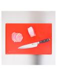 Snijplank - HDPE - Rood - H 2.5 x 45 x 30 CM - Hogedichtheidpolyethyleen - Hygiplas - J034 J034 €19.55 Houten snijplanken / presentatieplanken