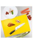 Planche à découper - HDPE - Jaune - H 1,2 x 45 x 30 CM - Polyéthylène Haute Densité - Hygiplas - J020 J020 €12.19 Lames de coupe / planches à découper