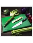 Planche à découper - PEHD - Vert - H 2,5 x 45 x 30 CM - Polyéthylène Haute Densité - Hygiplas - J037 J037 €21.39 Lames de coupe / planches à découper