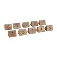 Numéros de table - 1-10 - H 5,5 x 3,5 x 3,5 CM - Olympia - CL392 CL392 €21.56 Panneaux de table