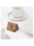 Numéros de table - 1-10 - H 5,5 x 3,5 x 3,5 CM - Olympia - CL392 CL392 €21.56 Panneaux de table