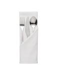 Serviettes - 10 pièces - Blanc - 51 x 51 CM - Polyester - Mitre Essentials - HB560 HB560 €15.79 Jupes de table