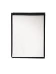 Porte menu - A4 - Noir - H 32 x 23,5 x 0,2 CM - Plastique - Olympia - E292 E292 €4.59 Présentation