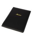 Chemise menu - A5 - Noir - H 23,9 x 16,8 x 1 CM - Similicuir - Olympia - E223 E223 €9.19 Présentation