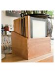 Ensemble de chemises de menu - A4 - 20 pièces - Noir - H 33,7 x 30,1 x 24,6 CM - Bois - Securit - H759 H759 €315.00 Présentation
