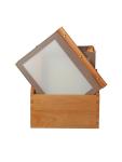 Ensemble de chemises de menu - A4 - 20 pièces - Marron - H 33,7 x 30,1 x 24,6 CM - Bois - Securit - H762 H762 €289.50 Présentation