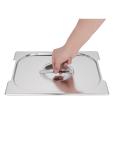 Couvercle bac gastronorme - 1/2 GN - H 3 x 32,5 x 26,5 CM - inox - Vogue - CB185 CB185 €7.59 Couvercles GN en acier inoxydable