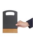 Ardoise de table - H 23,5 x 15 x 5,4 CM - Olympia - GG110 GG110 €3.79 Présentation