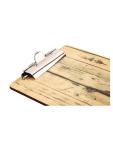 Presse-papiers menu - A4 - H 33 x 23 x 0,4 CM - Aspect Bois - Olympia - GM300 GM300 €21.13 Présentation