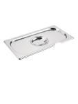 Couvercle bac gastronorme - Empreinte cuillère - 1/3 GN - H 3 x 32,5 CM - Inox - Vogue - CB173 CB173 €6.79 Couvercles GN évidement de la cuillère