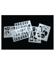 Gabarits ardoise - 5 pièces - H 32 x 2,2 x 0,5 CM - Securit - E287 E287 €22.39 Tableaux noirs