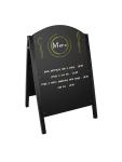 Panneau de trottoir - Noir - H 102,5 x 67,5 x 66 CM - Olympia - CL009 CL009 €93.28 Présentation