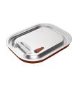 Couvercle bac gastronorme - Silicone - 1/2 GN - H 2 x 32,5 x 26,5 CM - Inox/Silicone - Vogue - CP269 CP269 €18.79 Couvercles GN en acier inoxydable