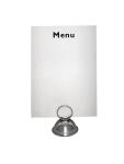 Porte-cartes de menu - Ø 5,8 x H 6 CM - acier inoxydable - Olympia - DM220 DM220 €1.39 Accessoires de table