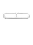Porte carte menu - H 1,8 x 8 x 7,8 CM - Inox - Olympia - F778 F778 €2.49 Présentation