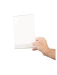 Porte carte menu - H 21,5 x 15 x 7 CM - Acrylique - Olympia - CC444 CC444 €4.49 Présentation