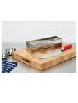 Moule à pâté et à terrine - forme U - 1,1 litre - H 8 x 7,5 x 26 CM - acier inoxydable - Vogue - E585 E585 €22.39 Moules à viande